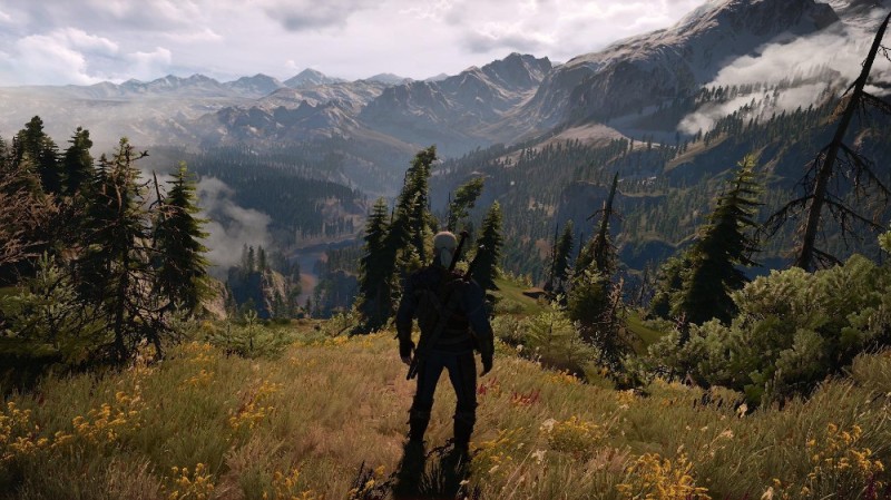 Create meme: Landscapes of the Witcher 3, The Witcher 3 nature, Skellige the Witcher