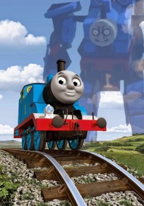 Create meme: locomotive Thomas, Thomas