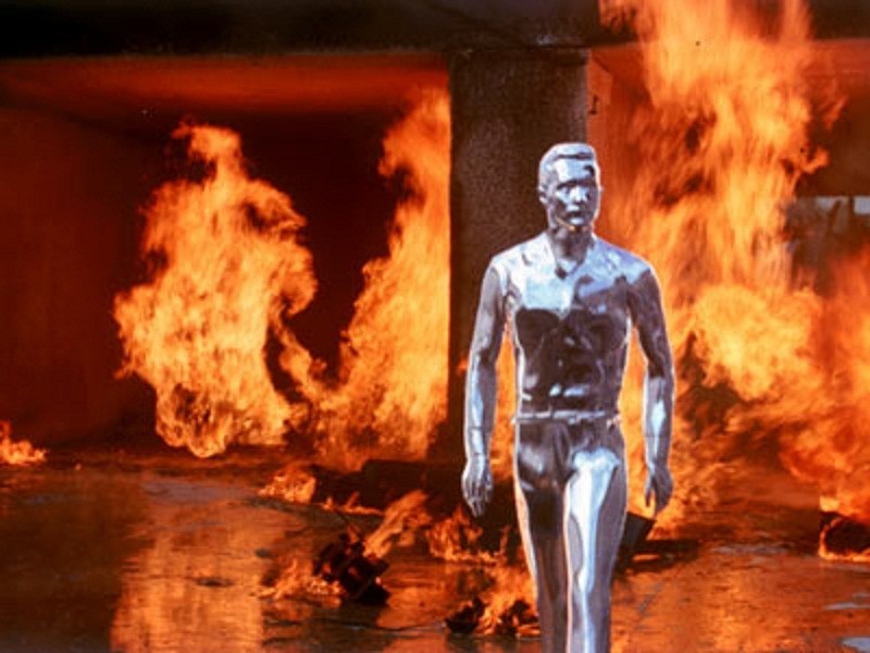 Create meme: t-3000 terminator, liquid terminator, terminator liquid metal