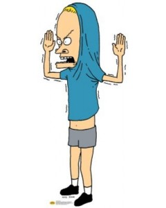 Create meme: Beavis cornholio, Beavis and Butthead cornholio, Beavis