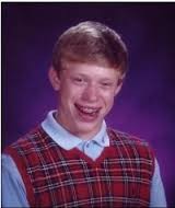 Create meme: meme loser Brian, bad luck brian, Yaya