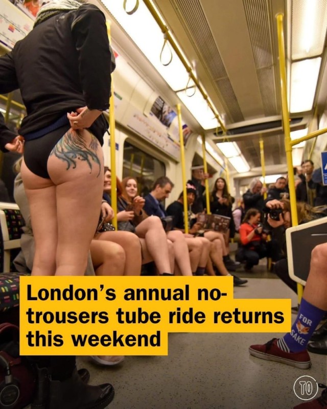 Создать мем: no pants subway ride 2020, нью йорк метро без штанов, no pants subway ride москва