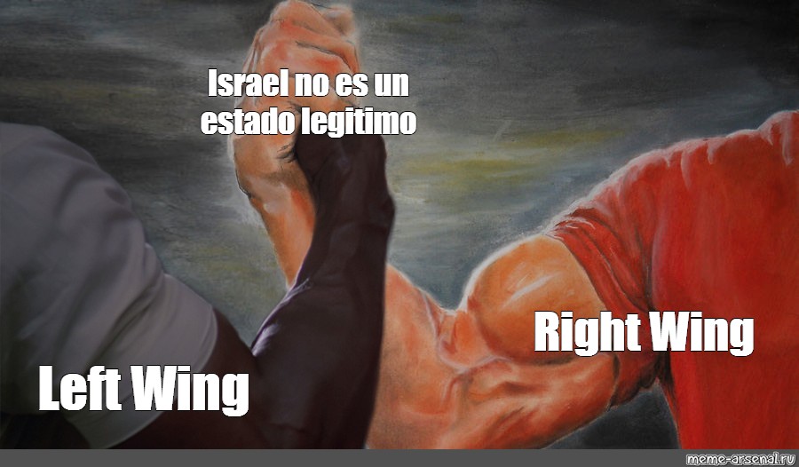 Сomics Meme Israel No Es Un Estado Legitimo Right Wing Left Wing Comics Meme 1460