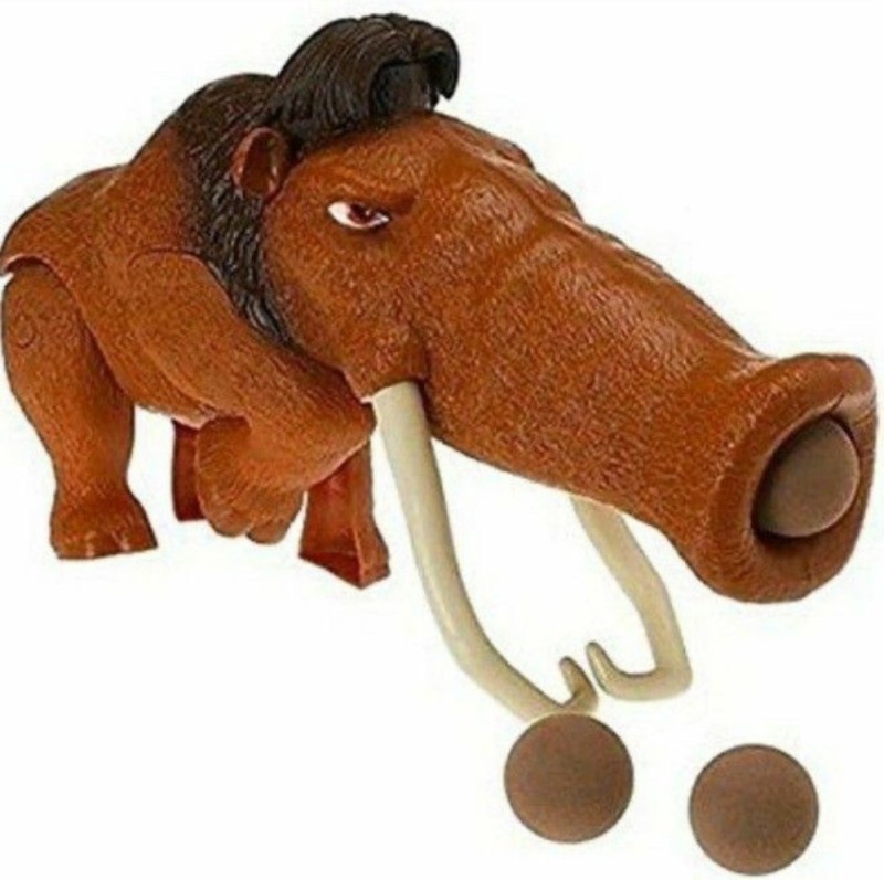 Create meme: mammoth manny, mammoth toy, A stuffed mammoth toy