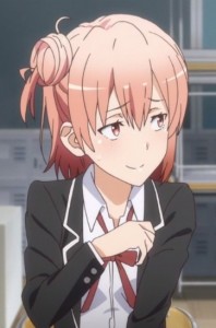 Create meme: oregairu Yui, anime of oregairu yuigahama, Yui of yuigahama screenshots