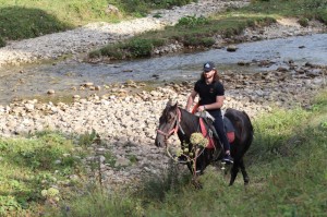 Create meme: horseback riding, people, feet