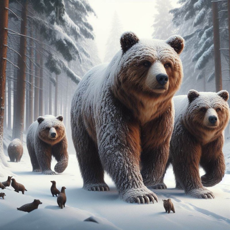 Создать мем: медведь медведь, медведь в лесу, медведь барт