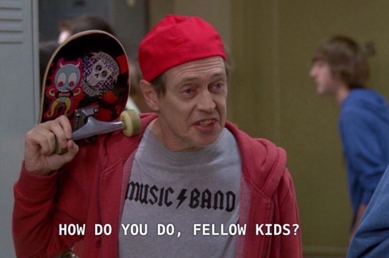 Create meme: hello fellow kids, how do you fellow kids, how do you do fellow kids