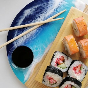 Create meme: Japanese cuisine, sushi rolls