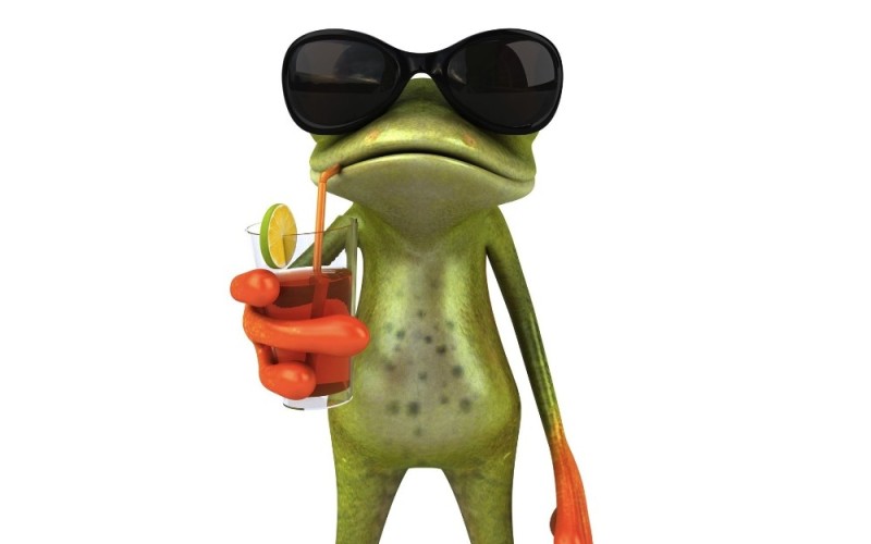 Create meme: crazy frog , funny frogs, frog with glasses