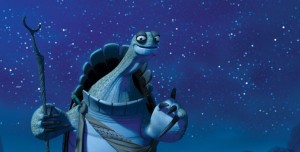 Создать мем: случайности не случайны кунг фу панда, угвей, master oogway yesterday is history заставка на телефон