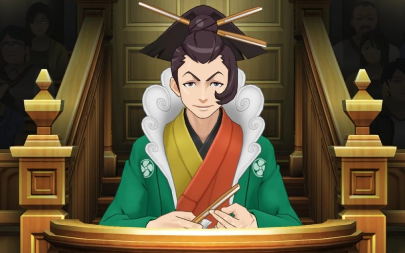 Create meme: geiru toneido, ace attorney 7, ace attorney geiru toneido