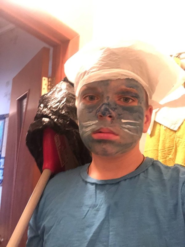 Create meme: mask , charcoal mask, people 