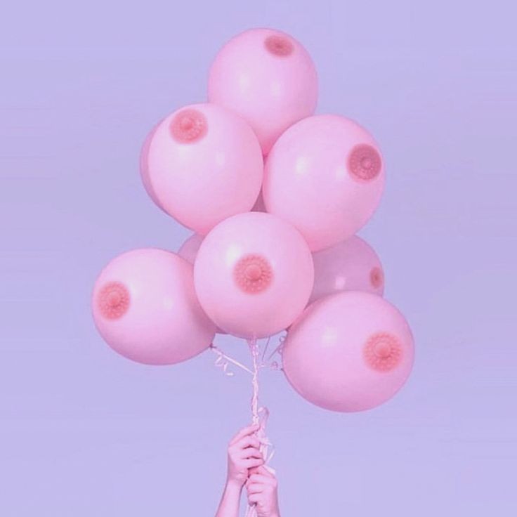 Create meme: pink balloons, pink balloons are airy, pink balls