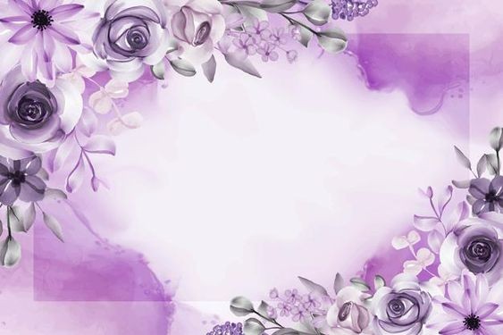 Create meme: beautiful flower frame, background floral, purple flowers background