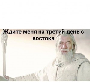 Создать мем: ждите меня с первым лучом солнца на пятый день с востока, властелин колец гэндальф ждите меня, гэндальф властелин колец