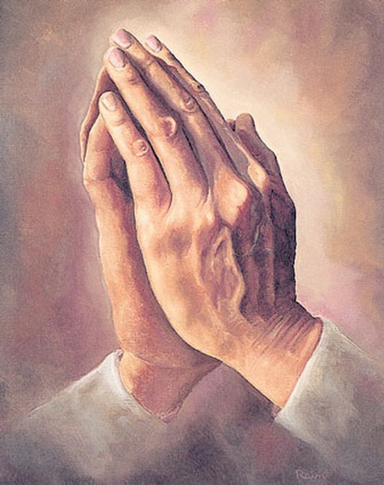 Создать мем: очень сильная молитва, отче наш, ладони молящегося