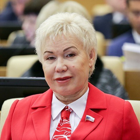 Create meme: rima akberdinovna batalova, the Deputy , the state Duma 