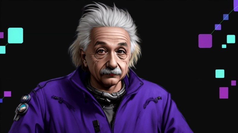 Create meme: Eduard Einstein, Einstein portrait, albert einstein art
