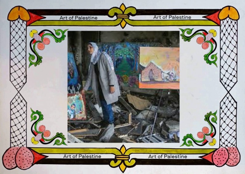 Create meme: Palestinian graphic artist, The Osh massacre of 1990, artist