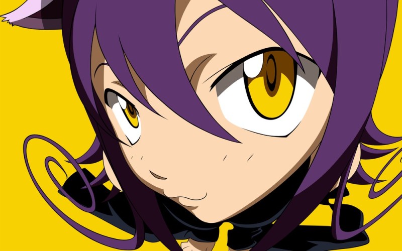 Create meme: anime soul eater Blair, soul eater blair, soul eater blair