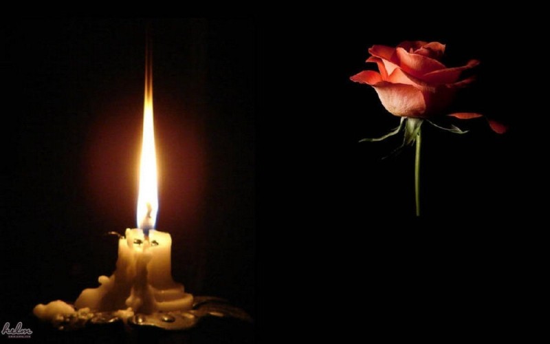 Create meme: sorrow, candle of mourning, eternal memory