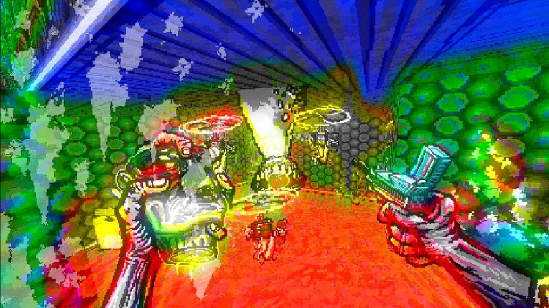 Create meme: A psychedelic shooter, post void game, void game