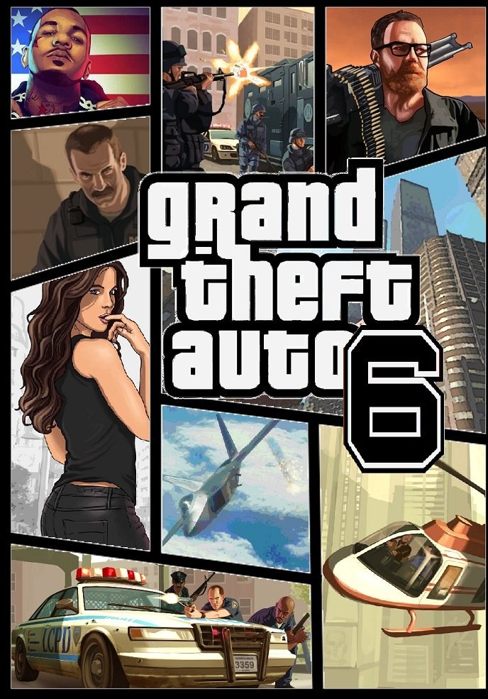 Какие игры на 6. Grand the auto 6. GTA 6. Grand Theft auto 6 обложка. GTA 6 Дата выхода.