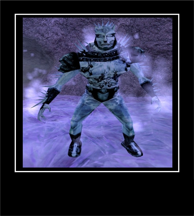 Create meme: icy atronach morrowind, the elder scrolls , icy atronach