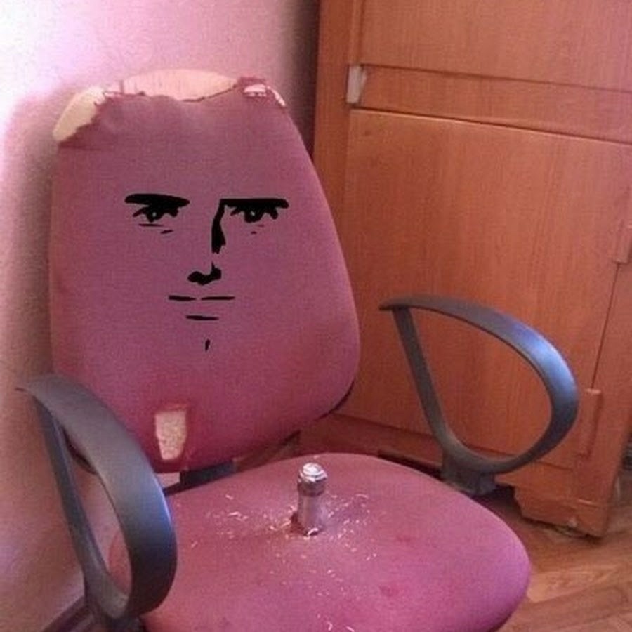 Create meme: funny computer chair, office chair, funny chair