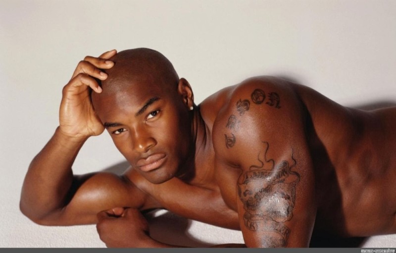 Create meme: Tyson Beckford, beautiful black men