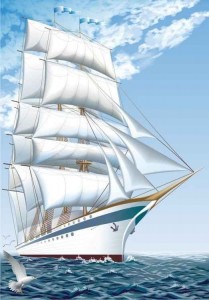 Create meme: model sailboat, ship sailboat