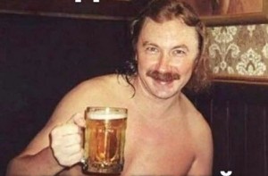 Create meme: meme cheers to love, cheers to love, Igor Nikolaev with beer