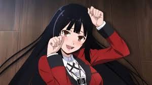 Создать мем: kakegurui yumeko, безумный азарт мидори, yumeko jabami