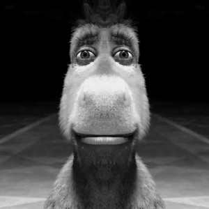 Создать мем: donkey, how's it going?, мем осел из шрека