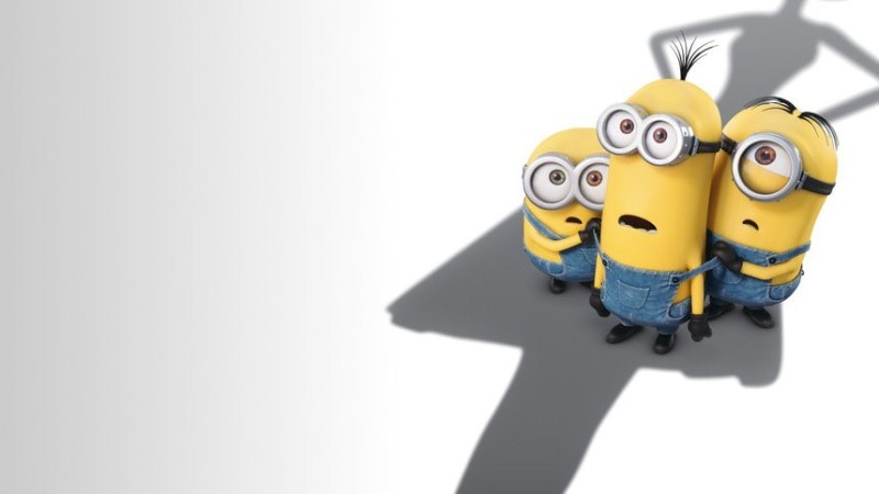 Create meme: minions poster, minions 2015 , three minions