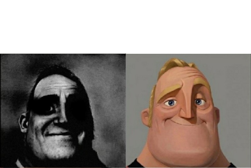 Create meme: meme from the incredibles, the faces of Mr. Exceptional, The bob parr superfamily meme