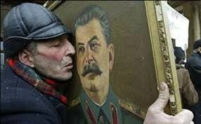 Создать мем: культ сталина, современные сталинисты, иосиф виссарионович сталин