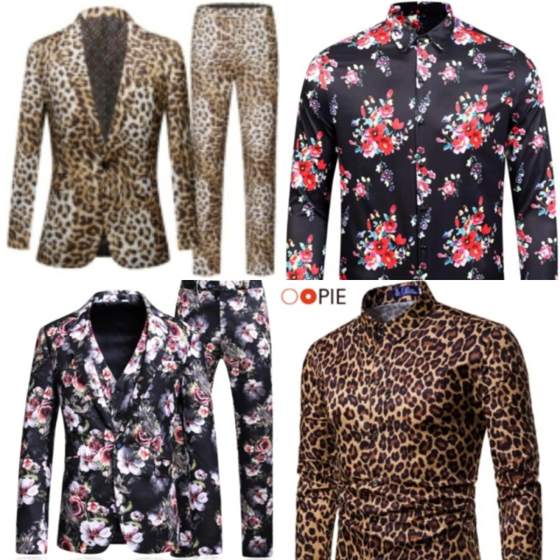 Create meme: leopard classic costume, leopard classic men's suit, men's leopard print jacket