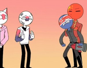 Создать мем: кантрихуманс герпол, contryhumans, countryhumans