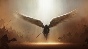 Create meme: diablo 3, angel, angel