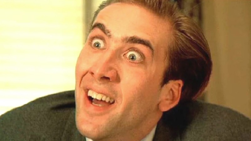 Create meme: Nicolas cage is a surprise, Come on nicolas cage, Nicolas Cage funny footage