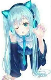 Create meme: anime neko, anime, Miku neko