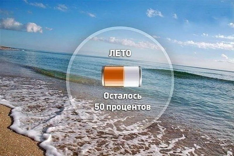 Create meme: Summer has 50 left%, 50 left %, The summer passed