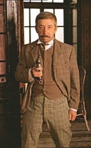 Create meme: Watson, revolver Dr. Watson, the adventures of Sherlock Holmes and Dr. Watson / 1979