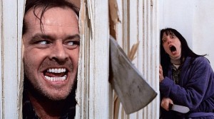 Create meme: the shining memes, here's johnny, Jack Nicholson the shining door