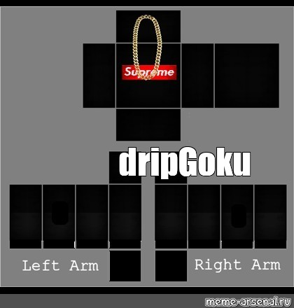 Goku Drip Shirt - shirt - Roblox