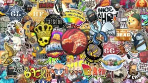 Создать мем: sticker bomb кс го стикеры, картинки наклеек из кс го, обои стикеры