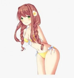 Create meme: doki doki