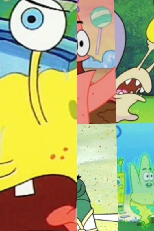 Create meme: spongebob toddler, history of spongebob squarepants, Spongebob with Patrick